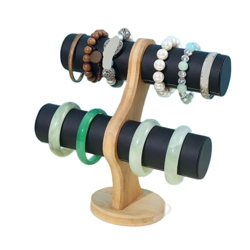 Support rigide à assembler pour montre et rangement bijoux double couche - 7