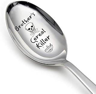 Brother's Cereal Killer Spoon - Brother Gifts from Sister-Brother Gifts from Brother-Brother Gifts