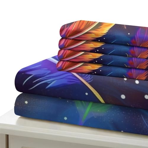 Housse de couette 135x200 cm fermeture éclair pour lit single - 6