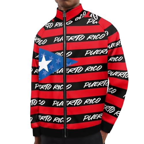 Image of Men's Lightweight Jackets Casual Full Zip Fleece Jacket Men Coats Fashion Long Sleeve Sweatshirt