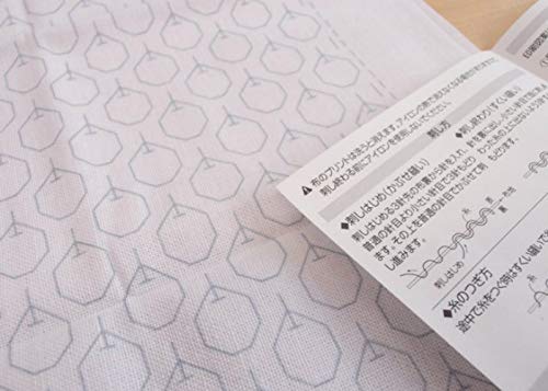 Amazon | オリムパス製絲 刺し子布パック 一目刺しの花ふきん りんご H