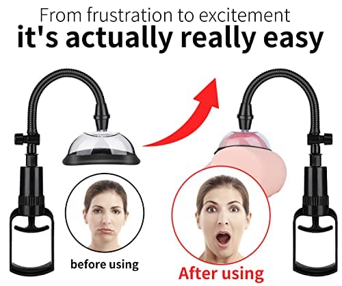 DIEMLOVE Sistema de Bomba Vaginal para os Lábios com Válvula de Liberação de Vácuo para Aumentar a S