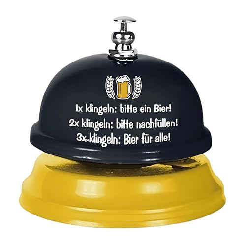 Lustige Bierklingel mit Sprüchen – Festival Gadget & Party...