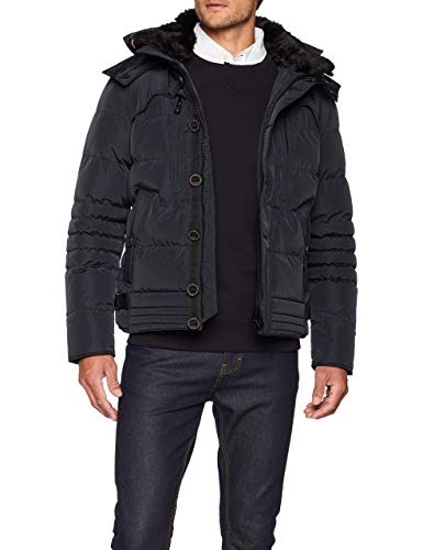 Wellensteyn Herren Stardust Jacke, Schwarz (Schwarz Sw), XX-Large