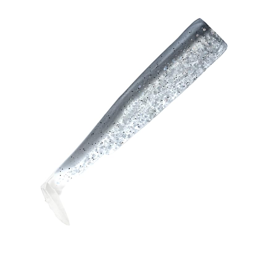 Fiiish Corps de Rechange Black Minnow No.2.5-10.5cm - Silver Strike - BM3080