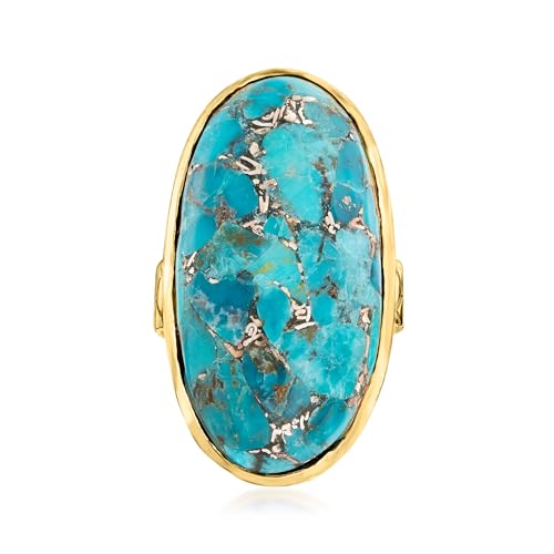 Ross-Simons Mohave Turquoise Ring in...