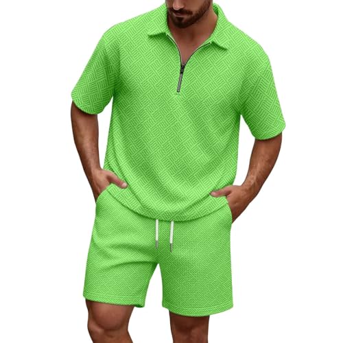 Ensemble de sport court homme vêtement de jogging léger t-shirt et short