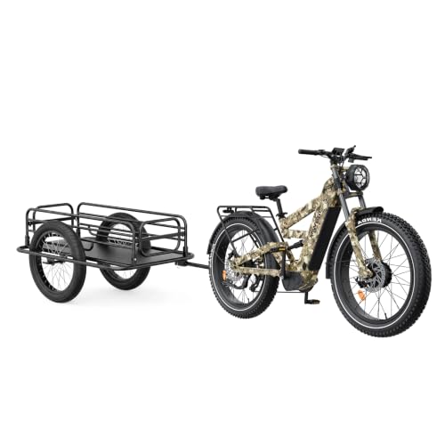 Image of TESWAY X9 Ultra Dual Motor Ebike, 60V 30Ah 120 Miles Long Rang, 240NM, 26 inch Fat Tire Full Suspension Electric Bike