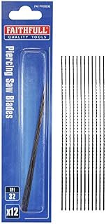 Faithfull Piercing Saw Blades (12) 32 Tpi