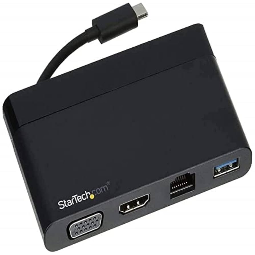 StarTech.com USB typeC HDMI VGA LANマルチハブ Amazon.com: Docking Station : Electronics