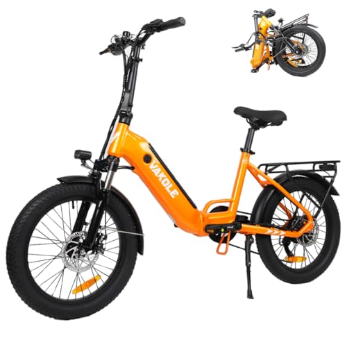 Vakole E Bike Bicicleta Eléctrica Plegable De 20 Pulgadas Para Hombre Y Mujer, 250 W, Bicicleta Eléctrica Plegable Con Batería De 36 V 13 Ah, Alcance De Hasta 75 Km, Bicicleta Eléctrica Conforme A La Vakole E Bike Bicicleta Eléctrica Plegable De 20 Pulgadas Para Hombre Y Mujer, 250 W, Bicicleta Eléctrica Plegable Con Batería De 36 V 13 Ah, Alcance De Hasta 75 Km, Bicicleta Eléctrica Conforme A La