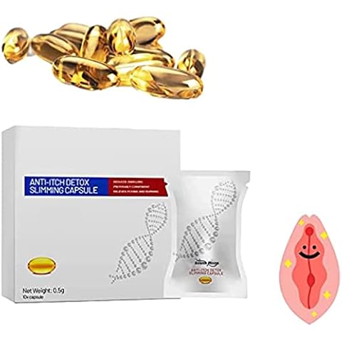 Soothe&Slim Anti-Itch Detox Slimming Capsule,Revert to Tight and Tender State (1 Box) Cover
