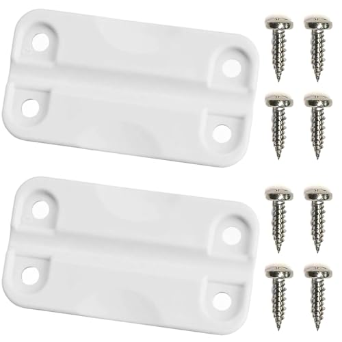 Igloo 24012 Plastic Hinges for Ice Chests (1-Pair), White, Standard Size, Contain UV Inhibitors - image 2