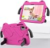 Funda para Honor Pad X8a/X9 11" (2024) para niños, ligera de EVA+PC, resistente a golpes, con soporte y correa para el hombro, rojo 8