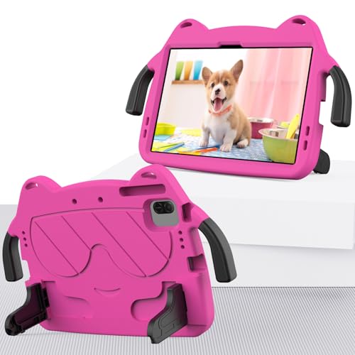 Funda para Honor Pad X8b anticolisión infantil con asa y correa ajustable para llevar