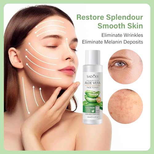 12PCS Skin Care Gift Sets for Teenage Girls Aloe Vera Skincare for Women Simple Pamper Face Care Kit for Teen - Image 3