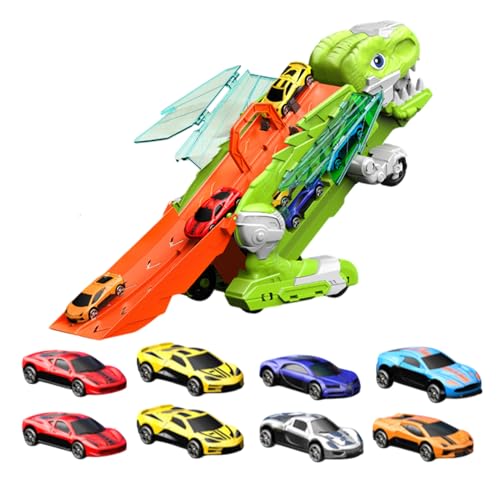 Activité éducative maternelle réutilisable avec voiture dinosaure