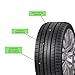 Accelera Iota ST68 All-Season Truck/SUV High Performance Radial Tire-285/35R21 285/35ZR21 285/35/21 285/35-21 105Y Load Range XL 4-Ply BSW Black Side Wall UTQG 400AA