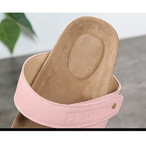 Slippers Women Women Summer Flip Flops Weave Cozy Slides Flat Female Outdoor Beach Slippers Buckle Strap Large Size Open Toe Women Sandals3