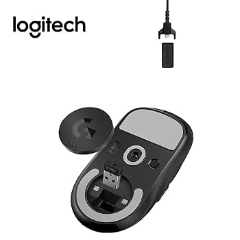 Logicool gpro x superlight ブラック Logitech G Pro X Superlight Wireless Gaming Mouse for PC
