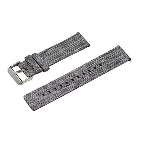 Bracelet montre nylon respirant gris 20mm pour Galaxy Watch4