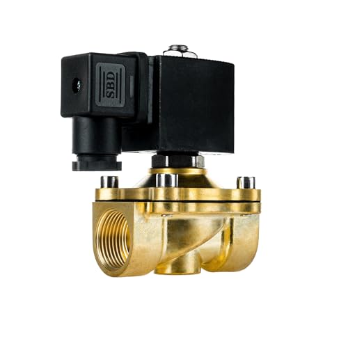 FSA Magnetventil Messing 3/4 230V AC 0-10 bar Viton stromlos geschlossen