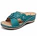 Accogliente Slides Donna Uomo Cuscini Pantofole Pantofole Donna Sandali Sandali Scarpe Moda Donna Casual Zeppe All'aperto Donna Pantofole, Blu, 40 EU