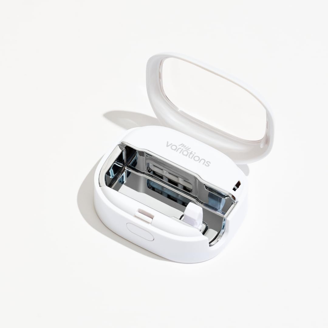 My Variations - Sterilizzatore UV per spazzolino da denti - Elimina il 99,9% dei batteri - Disinfezione rapida in 3 min - Fino a 60 giorni di autonomia - Compatto e ricaricabile USB-C - Con supporto