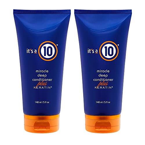It's a 10 Haircare Miracle Deep Conditioner Plus Keratin, 5 fl. oz. (Pack of 2)