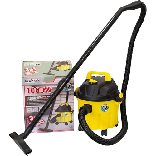FUNZIONE 3 IN 1 ASPIRA SOLIDI, LIQUIDI E SOFFIA : Un unico strumento per ogni esigenza di pulizia: aspira solidi (polvere, detriti, trucioli), liquidi (acqua, versamenti, sporco umido) e all’occorrenza soffia via foglie, segatura o residui leggeri da aree difficili da raggiungere. Ideale per garage, cantieri, casa e giardino.