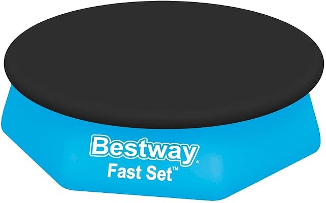 Bestway 58032-19 Fast Set Swimming Pool Cover, Blue, 244 cm