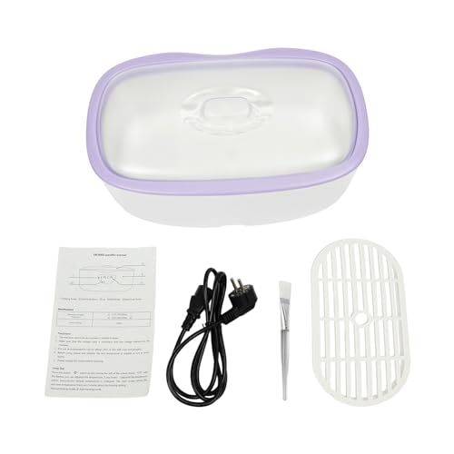 Macchina da bagno di paraffina per mani e piedi, capacità 4000 ml, regolazione della temperatura 113-167°F, touch screen a LED, per casa e salone (viola)