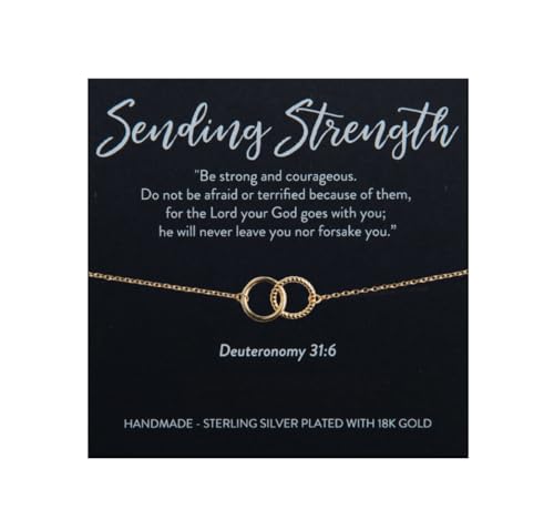 Image of Luxury Christian Bracelet With Bible Verse In Gift Box, Premium Religious Jewelry Gift For Birthdays, Sympathy, Mom, Mom to be, Sister, Daughter, Wife, Aunt, Niece & Friend, Inspirational Encouragement Present in Gift Box