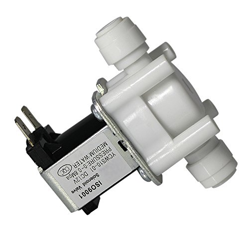 Image of DC 12V 1 /4 inch Inlet Water Solenoid Valve for RO Machine Water Dispenser Water Purifier Accessories -Normally Closed High Pressure N /C