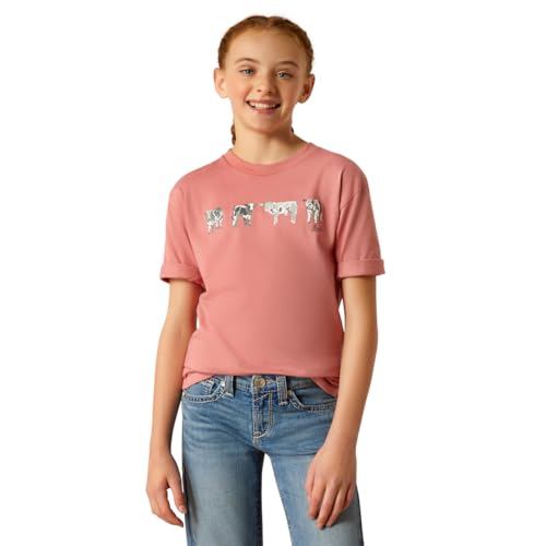 ARIAT Girls Mini Cow Squad T-Shirt