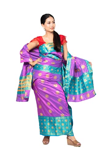 Paat Dokhona (Bodo Boutique), Purple