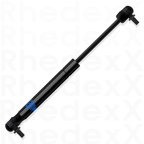 Amortiguador De Gas RhedexX 300mm/100mm/1250N - Para Puertas, Tapas O Muebles, Con Extremos De Ojo Y Roscas M8