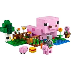 Amazon.co.jp - レゴ® マインクラフト 赤ちゃんブタのおうち 21268