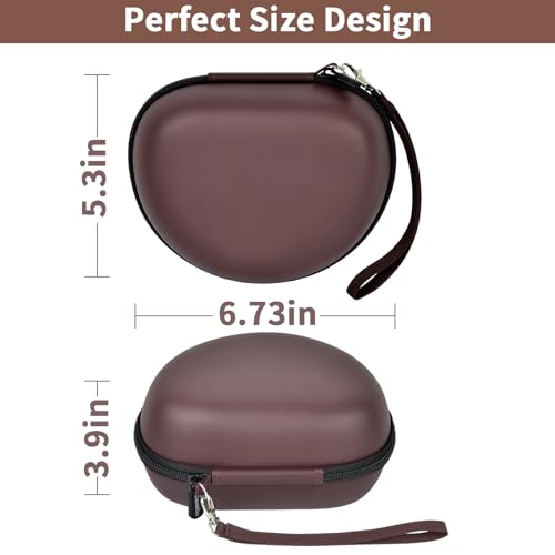 Image of Headphone Case for Skullcandy Crusher /Hesh /Evo, for JLab JBuds Lux ANC | for TOZO HT3 /HT2 Wireless Over-Ear Bluetooth Earphones, Travel Carrying, Daily Commute /Gym /Outdoor Use, Hard Box Only