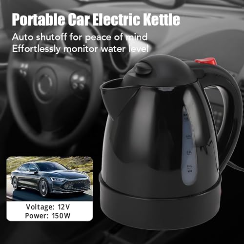 Tetera eléctrica para auto Bewinner 1L 12V con apagado automático miniatura 4