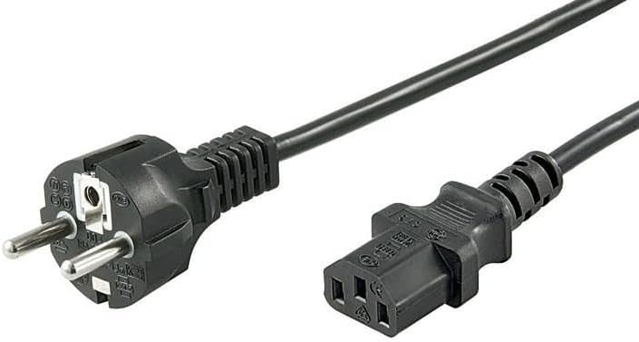 CAVO ALIMENTAZIONE PER Pc Monitor Stampante Presa Schuko Nero EUR 1,00 - IT