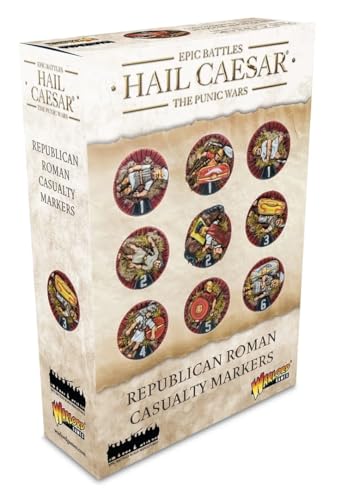 Warlord Hail Caesar Republican Roman Casualty Markers - Miniature Counters