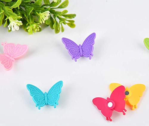 Decorative Refrigerator Magnets, Perfect Fridge Magnets For House Office Personal Use (12Pcs Butterfly) #TOP4