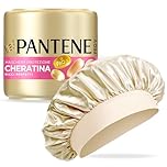 Pantene Pro-V Set Cuffia Seta Per Capelli + Maschera Capelli, Protezione Cheratina, Ricci Perfetti, Fino A 72h Di Ricci Definiti In 1 Applicazione Per Ricci Crespi, Ribelli, 300 ml