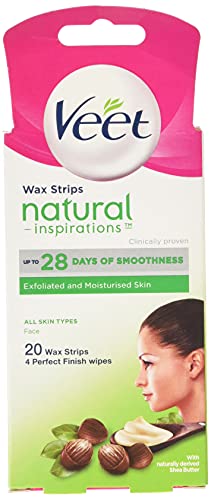 Veet Face Precision Wax Strips - Pack of 20 Veet Face Precision Wax Strips - Pack of 20