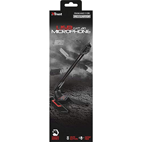 Microphone USB Trust GXT 210 20688 – Bras Flexible, Souris Directe, LED - vue 6