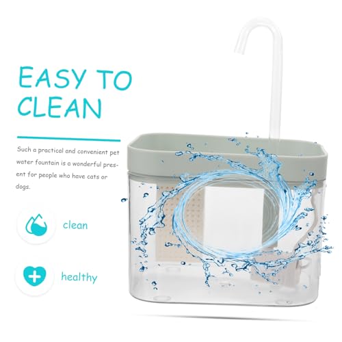 Fuente automática para agua de gato LIOOBO 1.5L plástico miniatura 3
