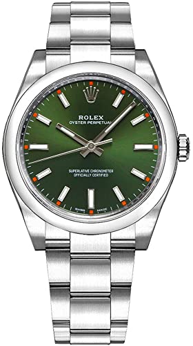 Rolex Oyster Perpetual Automatic Green Olive Dial