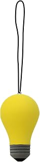 Genuine CoolBalls Bright Idea Christmas Ornament - Yellow Light Bulb Dangler for Trees & Decor - Fun EVA Foam Holiday Charm