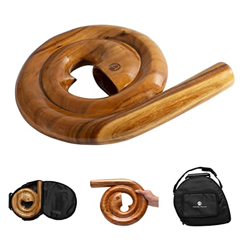 Australian Treasures - DIDGERIDOO SPIRAL TRAVEL: Spiral Didgeridoo incluyendo bolsa de spiraldidgeridoo